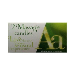 Absolut Absinth - 2 Massagekerzen Absolut Absinth - 2 Massagekerzen